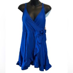 Shekini cobalt blue one piece swimsuit NWT size XL